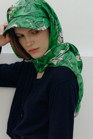 SILK BANDANA CAP