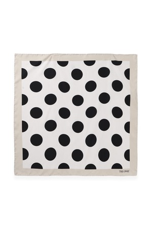 SILK POLKA DOT SCARF