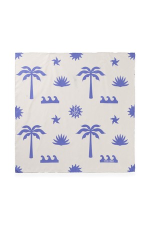 SILK PALM TREE SCARF