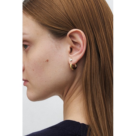 curve earring - combi