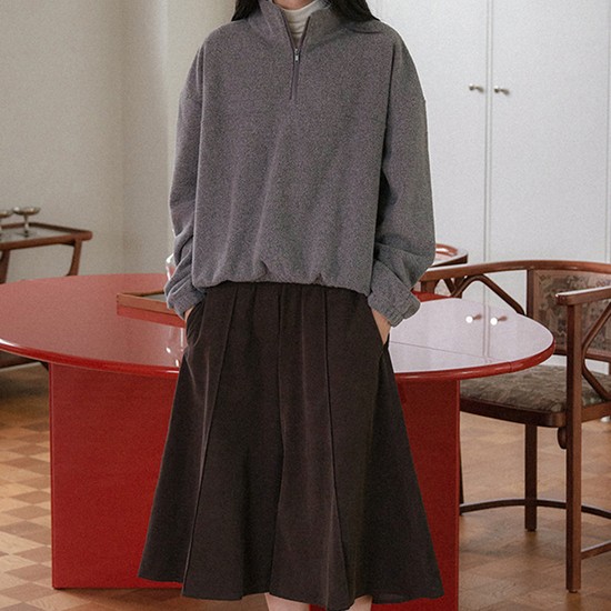 Bermuda Flare Pants - Brown