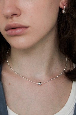 coing necklace - silver