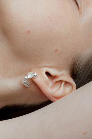 bubble mix earring