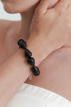 black drop bracelet