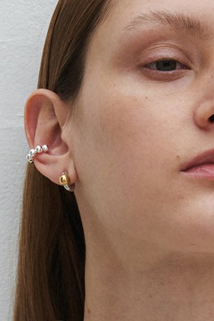 wavy half earcuff (2COLOR)