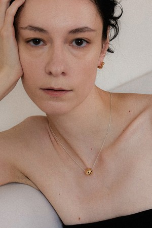 logo ball necklace - combi