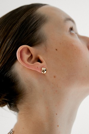 bumpy mini earring - gold