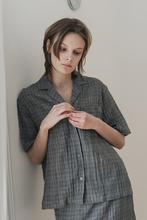 Camp Collar Shirt - Gray