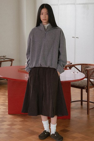 Bermuda Flare Pants - Brown