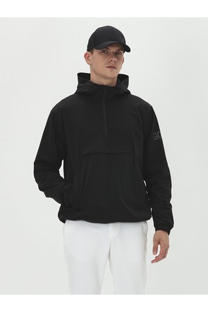 듀빅 남성 기모 후드 아노락 바람막이 점퍼 DE3MWB553BK_BLACK-a