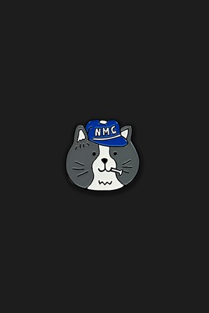 NMC 볼마커 메탈 그레이키티_GREY-a