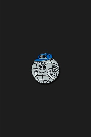 NMC 볼마커 메탈 지구본_GREY-a