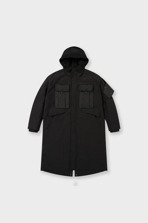 [소량입고] 시베리아구스 벨크로 포켓 M-48 점퍼 블랙 BN3WJP481BK