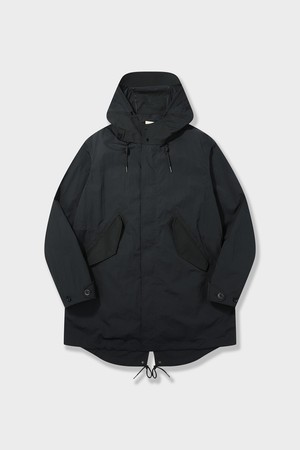 트렌치 야상 점퍼 블랙 BN4FHA500BK