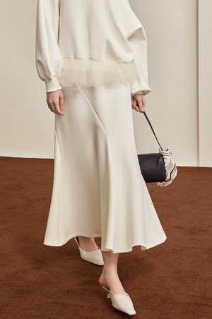 YY_Spliced mermaid french skirt