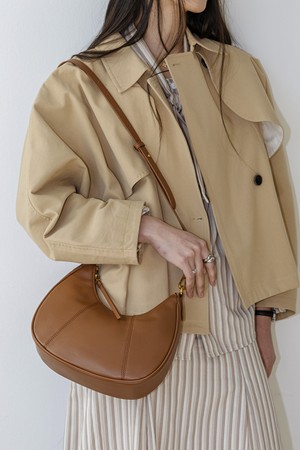 Half-moon shoulder bag_3color