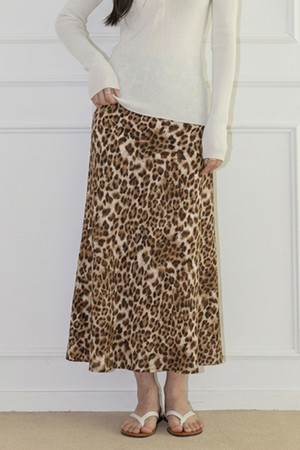 Chic leopard skirt_2color