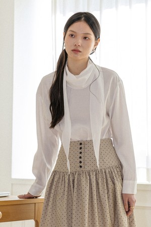 Daily sailor collar blouse_2color