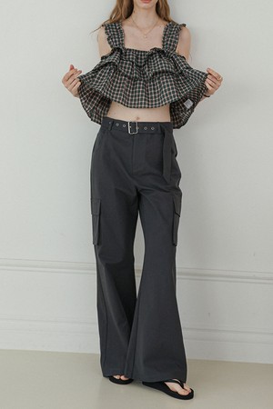 DD_Cargo wide pants_CHARCOAL