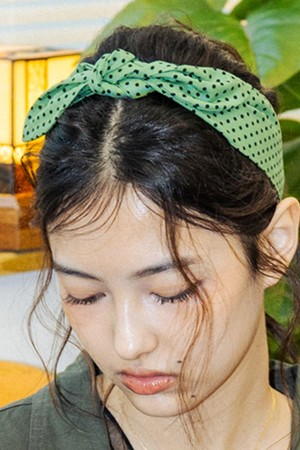 DD_Classic dot tie_GREEN