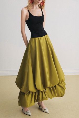 YY_Double-layer flower skirt