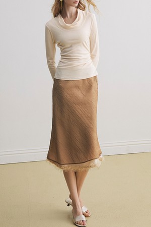 YY_Curtain layered skirt