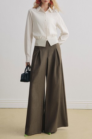 YY_Straight-leg casual pants