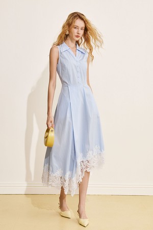 YY_Sleeveless shirt dress