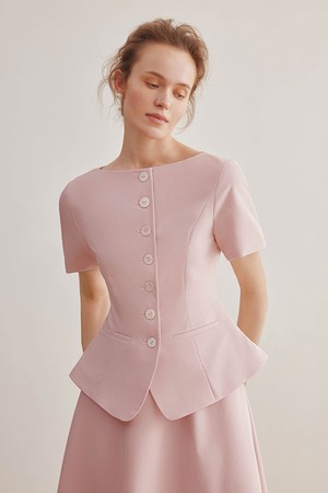YY_French waist suit