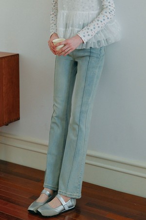 Cest_Vintage stright denim pants