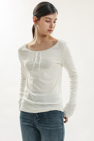 WD_Ribbon lace trim top_WHITE