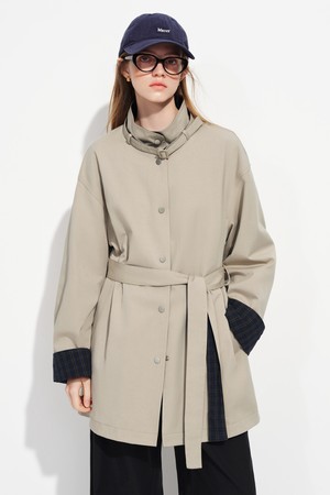 WD_Reversible belted trench coat
