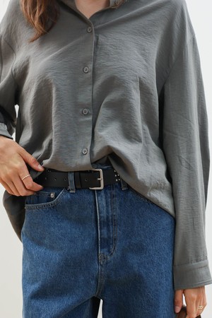 WD_Studded buckle belt
