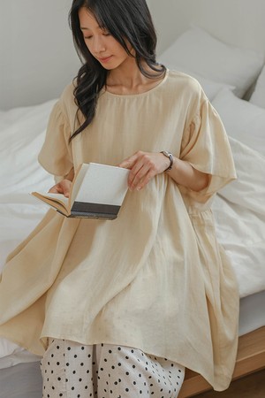 LS_Relaxed mini dress