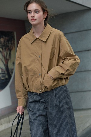 SR_Lapel pure short jacket