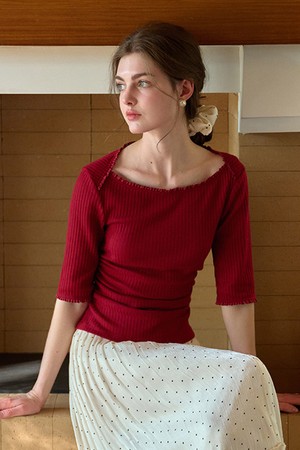SR_Sleeve pit strip slim top