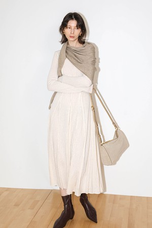 WD_Pleated knit dress_3color