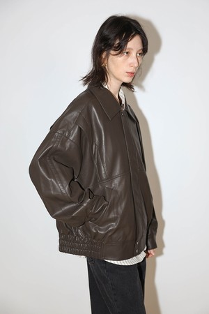 WD_Relaxed faux jacket