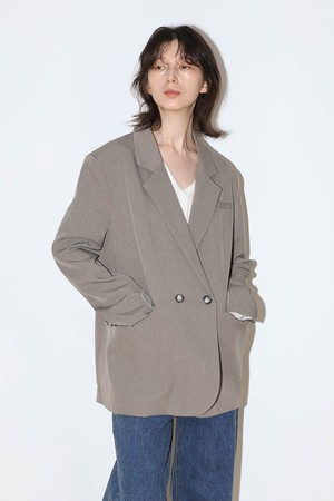 WD_Relaxed double button blazer
