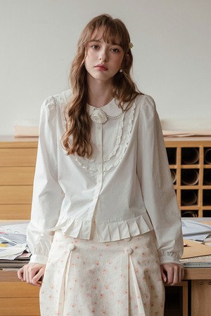 Collar palace blouse