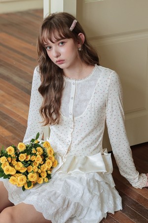 Patchwork layer blouse top