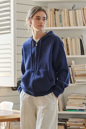 French cropped hoodie