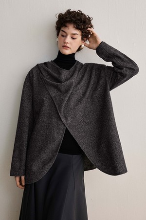 YY_Shawl loose short jacket