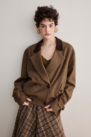 YY_Double blocked jacket