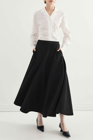 YY_Black umbrella skirt