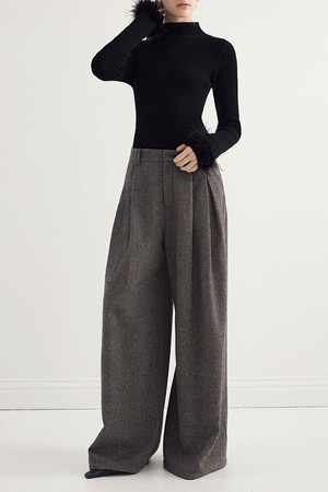 YY_Wide-leg pants