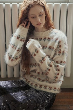 PM_Vintage bloom sweater_2color