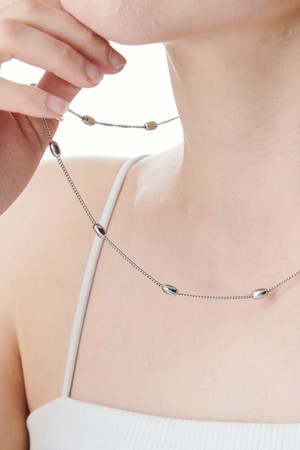 [WP] #22 Olive Chain (Silver)