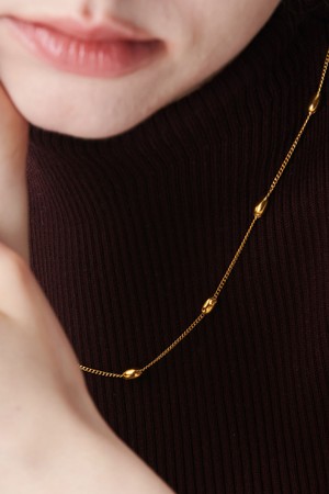 [WP] #22 Olive Chain (Gold)