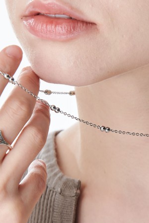 [WP] #23 Duo Bead (Silver)